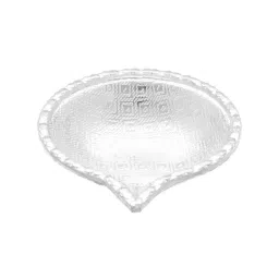 Sri Jagdamba Pearls Unique 0.8 Silver Diya - 10 gm image 1