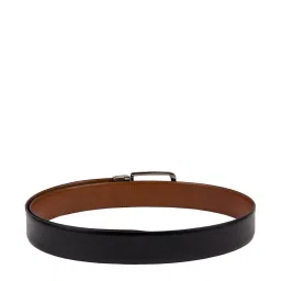 Kara Black & Tan Leather Reversible Belt for Men image 3