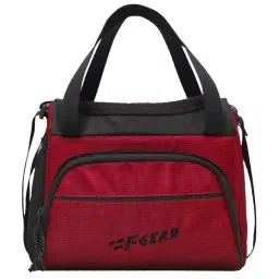 F Gear Yolo Red & Black Medium Lunch Bag image 1