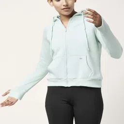 Ajile by Pantaloons Green Cotton Jacket image 1