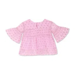 U.S. Polo Assn. Kids Pink Printed Top image 2