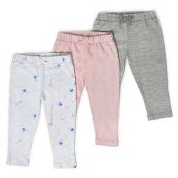 MiArcus Kids Multicolor Printed Pyjamas (Pack Of 3) image 1