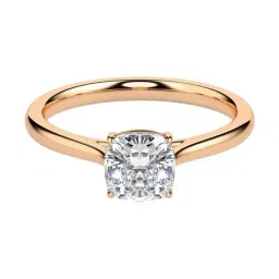 Fiona Diamonds Lab Grown Diamond 14k (585) Rose Gold Ring for Women-image-34