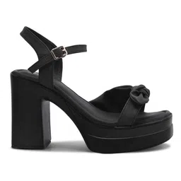 JM Looks Party Block Sandals with Bows image 2