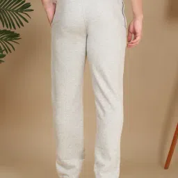 Sweet Dreams Grey Mel Regular Fit Plain Trackpants image 2
