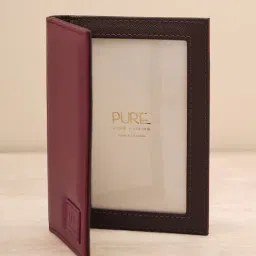 Pure Home and Living Red Leather Solid Photo Frames-image-16