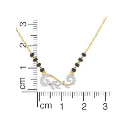 Waman Hari Pethe Jewellers 18k Gold & Diamond Mangalsutra for Women image 3