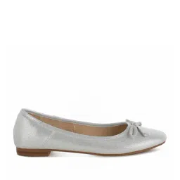 Rag & Co Women's Silver Flat Ballets-picture-12