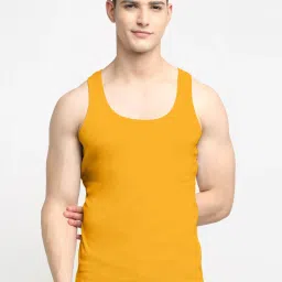 Friskers Multi Cotton Slim Fit Vest - Pack of 2 image 2