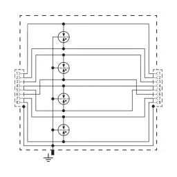 DEHN Surge Arrester Gas Discharge Tube Technology Type 1+2 (D1,C2), 929121 image 2