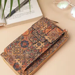ZEVORA Ethnic Motifs Printed Purse Clutch-picture-30