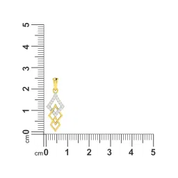 Waman Hari Pethe Jewellers 18k Gold & Diamond Pendant without Chain for Women image 3