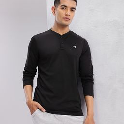 HRX by Hrithik Roshan Solid Regular Fit T-shirt-picture-37