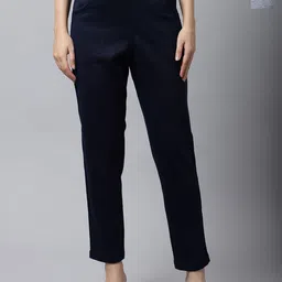 Valles365 by S.C. Women Pack Of 2 Mid-Rise Trousers-image-74