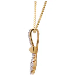 Waman Hari Pethe Jewellers 18k Gold & Diamond Pendant without Chain for Women image 5