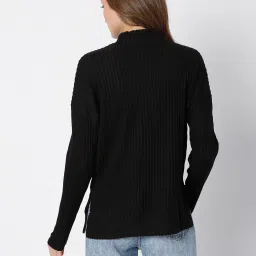 Vero Moda Black Regular Fit Sweater image 2