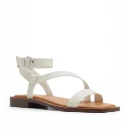 Aldo Women's GRUGAR White Ankle Strap Sandals-picture-45