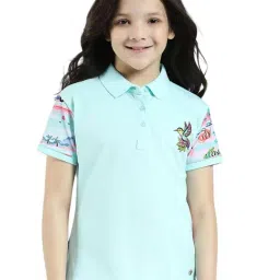 Monte Carlo Girls Blue Printed T-Shirt-picture-23