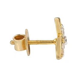 Waman Hari Pethe Jewellers 18k Gold & Diamond Earrings image 2