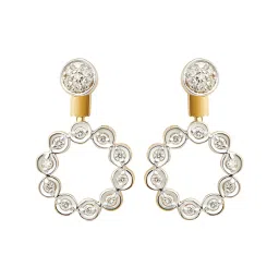 Waman Hari Pethe Jewellers 18k Gold & Diamond Earrings image 1