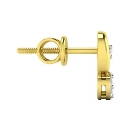 Waman Hari Pethe Jewellers 18k Gold & Diamond Earrings image 4