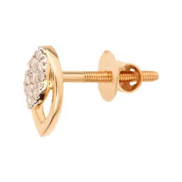 Waman Hari Pethe Jewellers 18k Gold & Diamond Earrings image 4