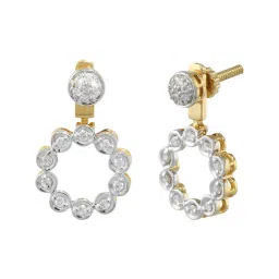 Waman Hari Pethe Jewellers 18k Gold & Diamond Earrings image 5