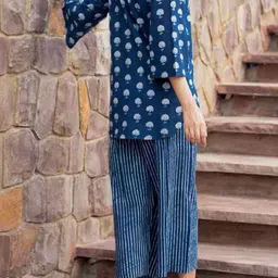 Bholukart Girls Ethnic Motifs Printed Regular Kurta with Palazzos image 2