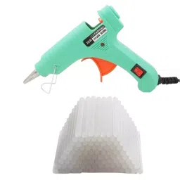 Fadman 20 W Standard Temperature Hot Melt Mini Glue Gun with 50 Stick Turquoise 7 mm Stick Dia., 0067-TURQUOISEMINI20WT-50ST-picture-28