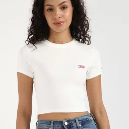 Tommy Hilfiger Women Cut Outs T-shirt-image-86