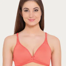 Clovia Cotton Non-Padded Non-Wired Demi Cup T-Shirt Bra-picture-25