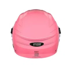 Studds RAY SUPER BABY PINK (600 mm) X Large Open Face Helmet, RAY SUPERBABY PINK image 2