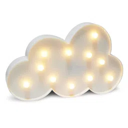 House of Quirk Cloud Night Light LED Marquee Sign - White-image-49
