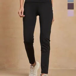 COLOR CAPITAL Women Pack of 4 Skin Fit Antimicrobial Tights-picture-28