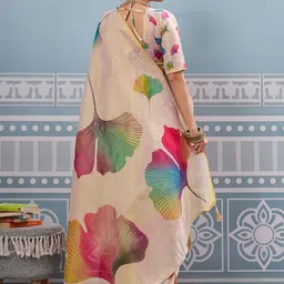 SOHINI NX Floral Zari Handloom Saree image 5