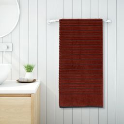 SPACES Orange Cotton Bath Towel-picture-34