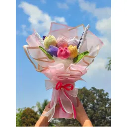 THE ZAPPY BOX Twirling Tulips Crochet Bouquet-image-33