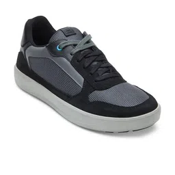 ERGON Men Colourblocked Leather Sneakers-picture-38