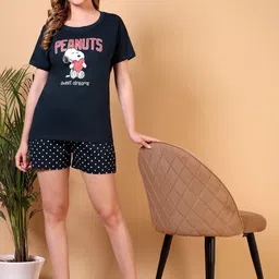 Bedtime story Women Printed Night suit-picture-20