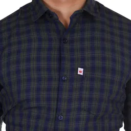 Marc Laurent Men Checked Casual Shirt image 4