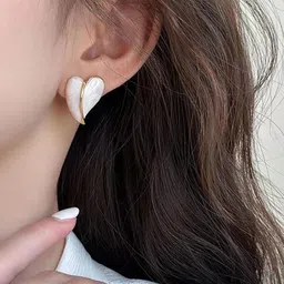 Krelin Heart Shaped Studs Earrings image 4