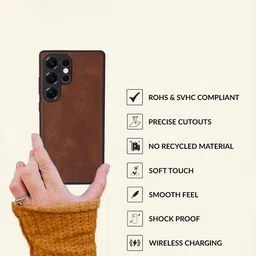 SPRIG Solid Printed Samsung Galaxy S25 Ultra Bumper Case Mobile Accessories image 4