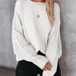 StyleCast Women Solid Pullover-image-39