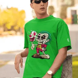 Edyssa Men Graphic Printed Round Neck Cotton Relaxed Fit T-shirt-picture-16