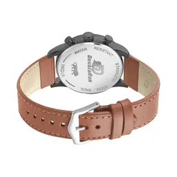 DOUBLERUN Men Dial & Leather Straps Analogue Multi Function Watch H05N19096 image 3