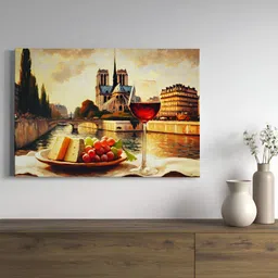 Sassyco Multicoloured Single Piece Canvas Other Wall Paintings image 5