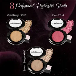 Coloressence Xtreme Face Highlighter- 13g-Pink XFH-4 image 4