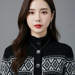 Mast & Harbour Women Fair Isle Printed Cardigan image 4