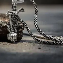 Crazy Fashion Stainless Steel Hanuman Ji Pendants With Chains image 3