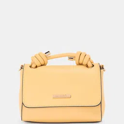 Forever Glam by Pantaloons PU Structured Shoulder Bag with Tasselled image 1